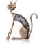 Sculpture en métal, art en fer, ressort de chat, artisanat ...