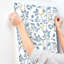 Limoncello Toile Floral Wallpaper Roll-1346775785