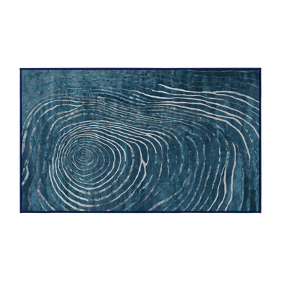 Machine Washable Gray Area Rug