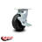 Rubber/Steel Caster with Roller Bearing and Brake