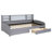 Twin Size Upholstered Platform Bed With Storage And Drawers-345244760