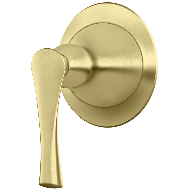 Rhen Diverter Trim, Brushed Gold