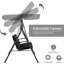 3 Person Porch Swing with Canopy-426960075