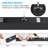 4FT Commercial-grade Architectural Suspended Lighting Fixture, Anti Glare Linear Light, 4000K Cool White