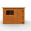 Solid Wood Shiplap Pent Garden Shed-121676397