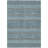 5' X 8' Teal Blue Aqua And Gray Floral Medallion Washable Indoor Outdoor Area Rug-122845783