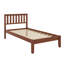 Wood Platform Bed With Headboard-114212971