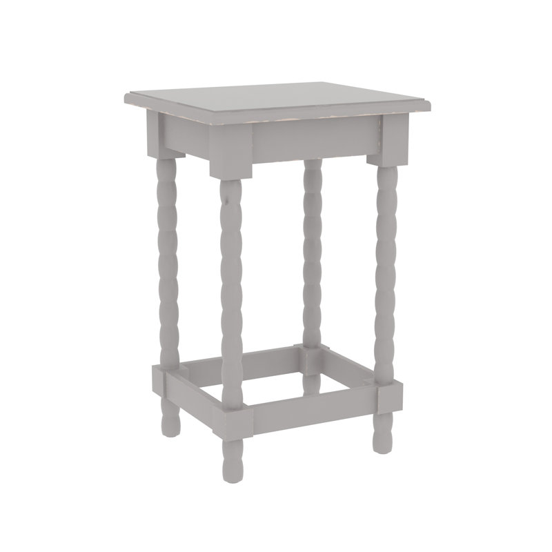 Barnard End Table, Gray