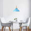 Ozma 1-Light Adjustable Aluminum Dome Pendant-188135037