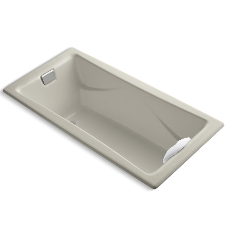 Tea-for-Two 72" x 36" Soaking Bathtub, Sandbar