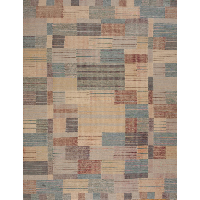 Scandia Wool Patchwork Area Rug