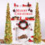 Arbre de Noël élancé à guirlande cyprès-586296217-618656028