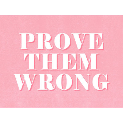 " Pink Prove Them Wrong Grunge "