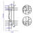 2 Set Bling Jeweled Crystal Metal Wall Art-421277763