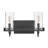 Ryden 2-Light Bath Vanity Fixture with Clear Cylindrical Shades-1197404369