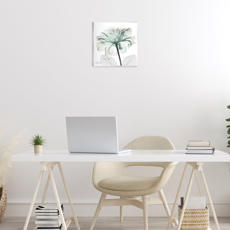 Plaque murale unique et chic avec pétales de fleurs, design par Albert Koetsier