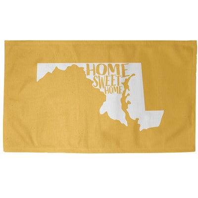 Tapis de la maison en jaune maryland