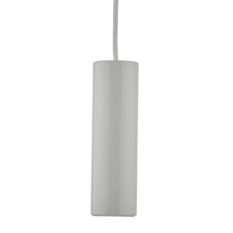 Mccracken 1 - Light LED Cylinder Pendant, White