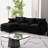 105" Modular L-Shaped Sectional Sofa Upholstered Soft Chenille Fabric 3-Seater Couch with Ottoman and Pocket Spring Cushions for Living Room-1548352355