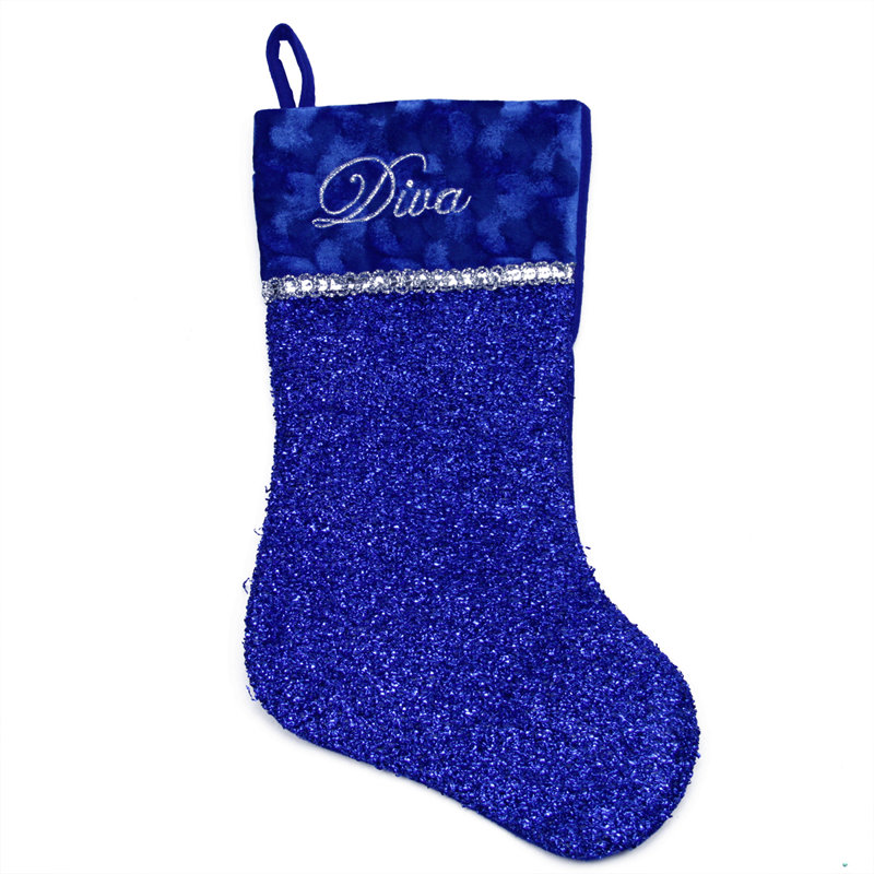 Chaussette de Noël 17 po Diva