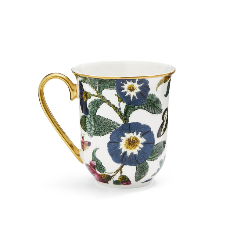 Spode, Creatures Of Curiosity - White Floral Mug