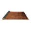 Tapis brun à motif oriental-479504716