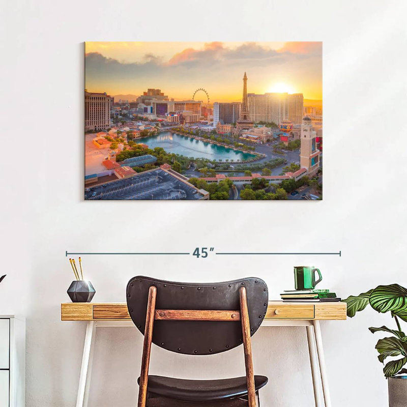Ravi Sunny Las Vegas, 26" H x 39" W