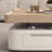 Creative light luxury cream style coffee table