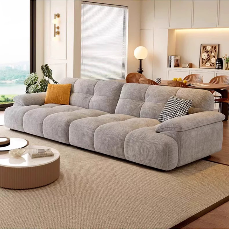 Mansell, Gris clair, 33.46” H x 110.24” W x 39.37” D
