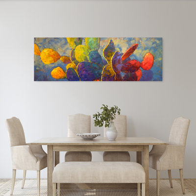 «Vibrant Desert Cacti Bold Colorful Vibrant»