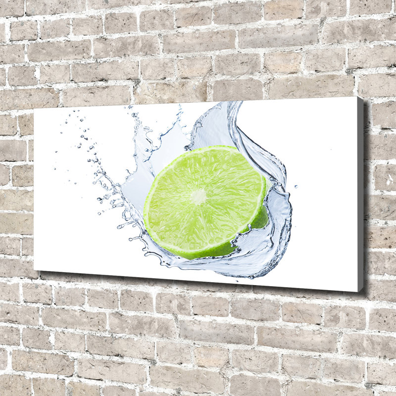 Lime - Wrapped Canvas Print, Canvas, 70cm H x 140cm W