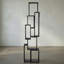 Lincoln Solid Wood Geometric Bookcase