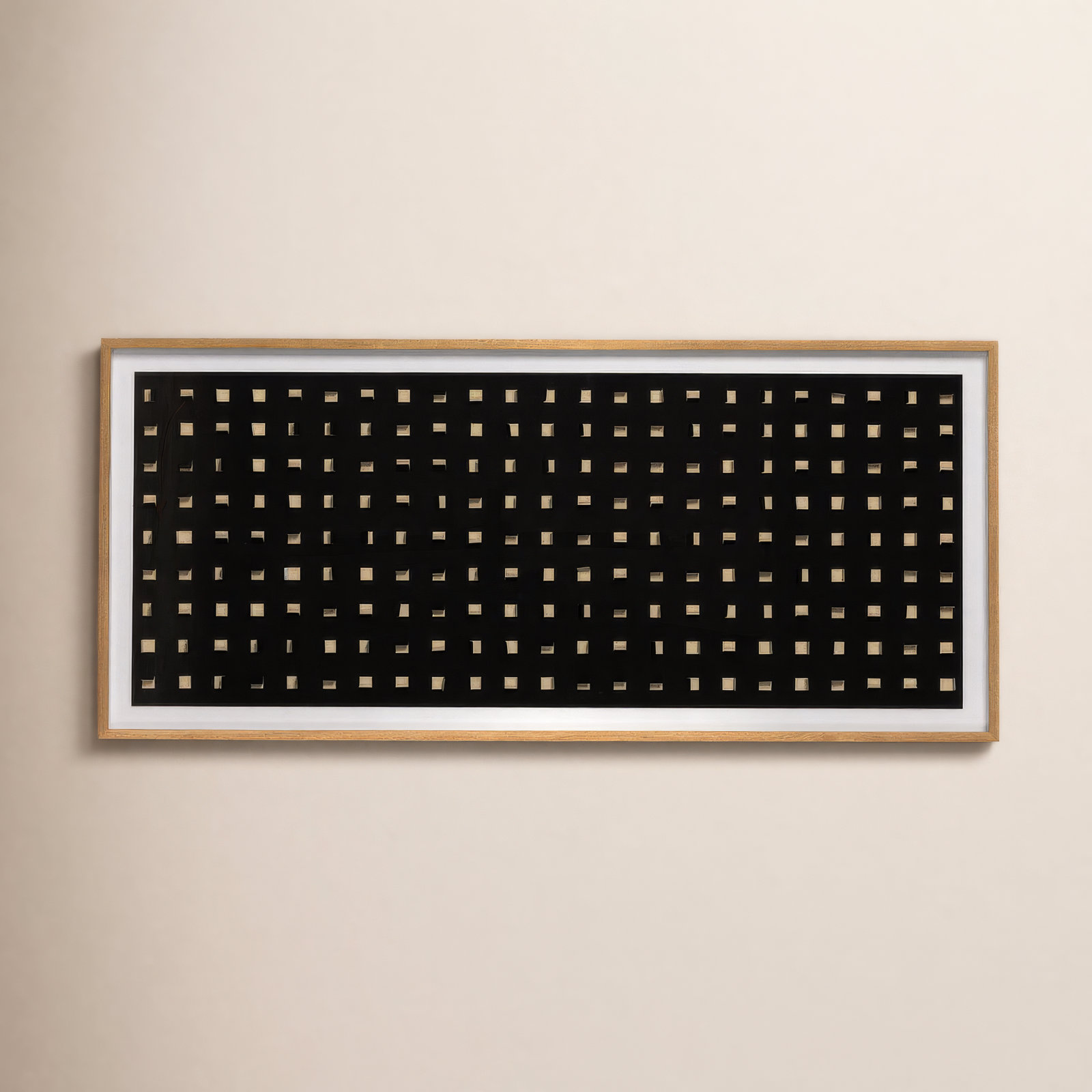 Avram "See Through Black Oak" Painting
