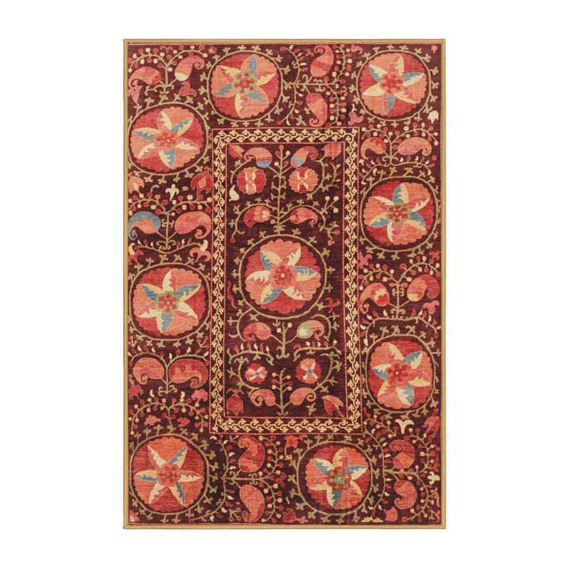 Abstract Indoor Rug, Rectangle 8' x 10'