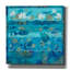 «Waterlilies And Dragonflies» par Sue Davis, art mural sur toile, 26 po x 26 po-1577722363
