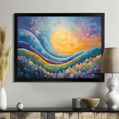 Celestial Bloom Fauvism Plain Of Lavender II - Fauvism Wall Art