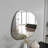 Roselore Modern Wall-Mounted Mirror, 21.7 x 29.5 x 0.9 inches | 100% MDF Construction, Ecological Flotal-E Design | Transparent Finish, Perfect for Contemporary Home Decor & Novelty Spaces, Stylish & Functional
