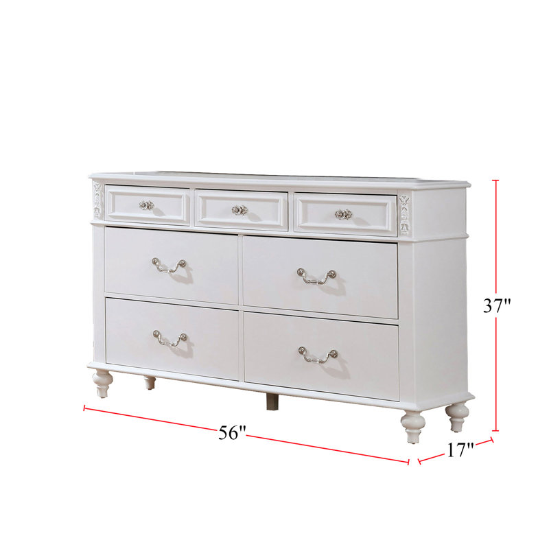 Commode double l 7 po Alynna