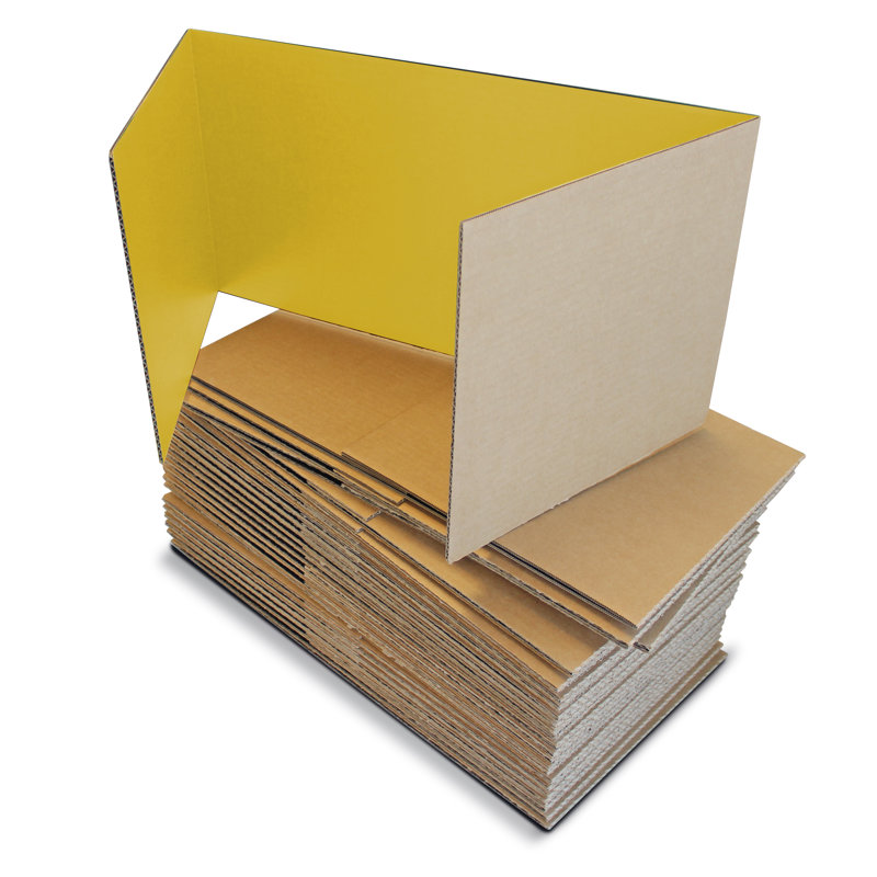 Carrelage en plastique, Jaune, H 18 po x l 48 po x P 0,16 po