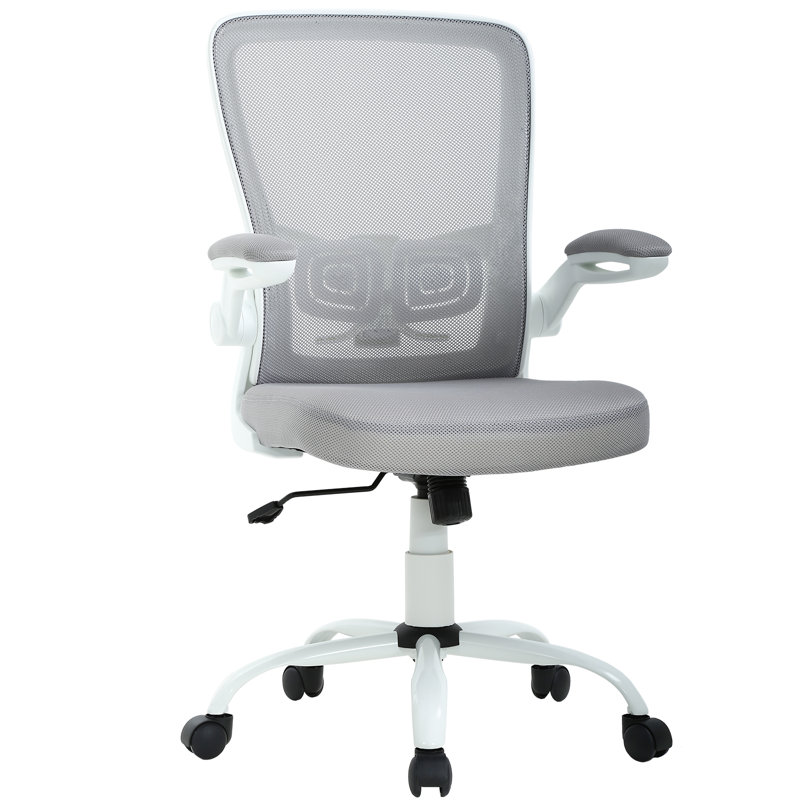  Chaise de bureau ergonomique en filet, Gris