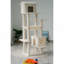 Grand arbre à chat 63 pouces à niveaux multiples beige-1065601581