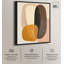 «Burnt Ochre Orbit», toile par Art Remedy-113292130-113292135