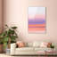 Peach Coastline High-Gloss Frameless Acrylic Glass Wall Art Abstract Print by Oliver Gal, Ready to Hang, 10 x 15-126959799-126959798