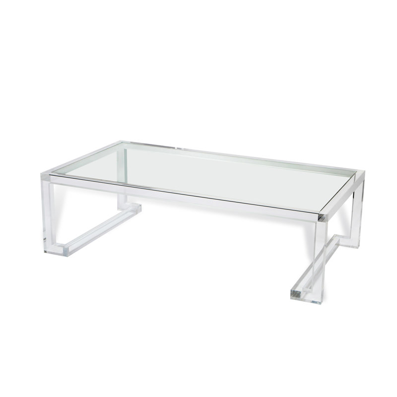 Ava Glass Top Coffee Table