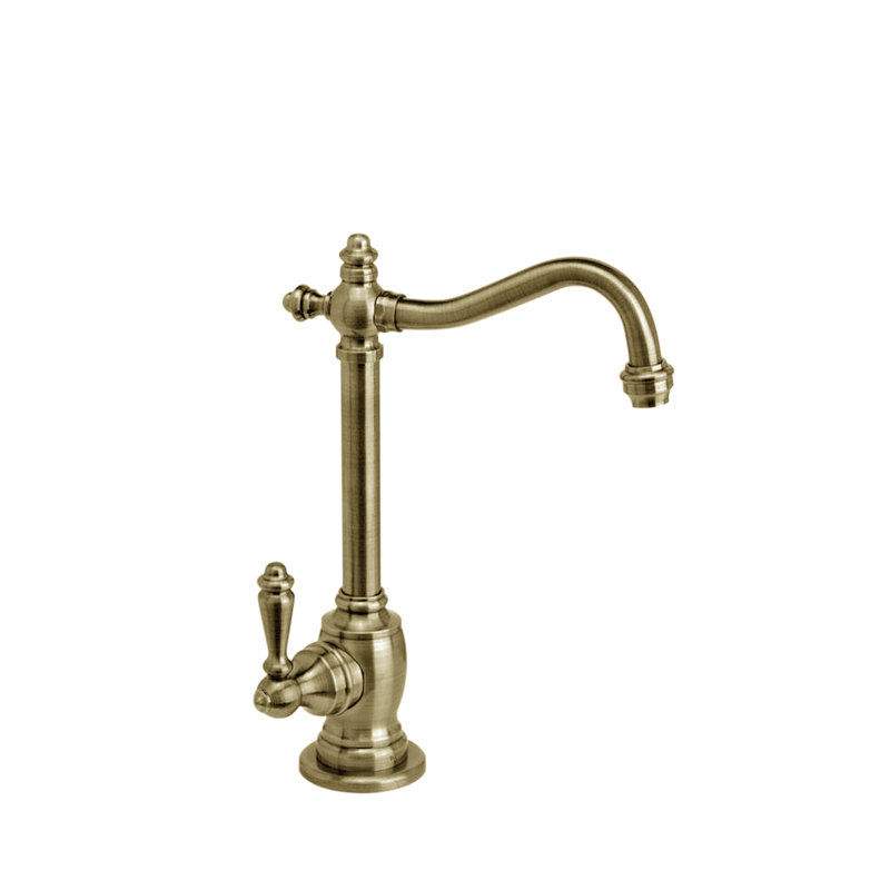 Annapolis Cold Only Filtration Faucet - Lever Handle, Antique Brass