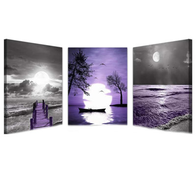 3 Piece Wrapped Canvas Print