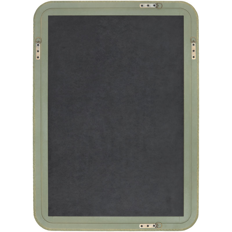 Vara Mirror, Green, Rectangle