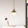 Caillin 1 - Light Brass Single Pendant