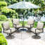 Swivel Outdoor Patio Dining Armchair