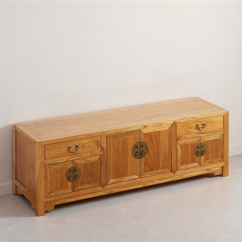 Meuble télé simple et créatif, Brun